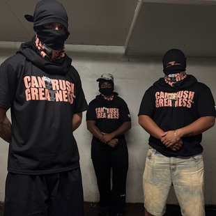 CAN T RUSH GREATNESS X JUDAH 联名 TEE 短袖 短T 潮 街头说唱