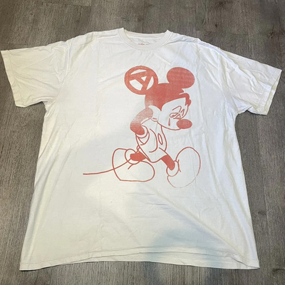Playboi Carti Life Is War Anarchy Mickey Tee 短T T恤 潮 街头