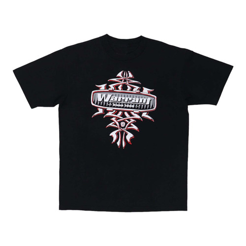 1998 年 Warrant 乐队复古摇滚或死 T 恤