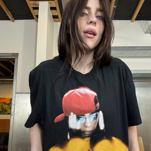 Billie Eilish HIT ME HARD AND SOFT THE TOUR 碧梨联名 T-Shirt
