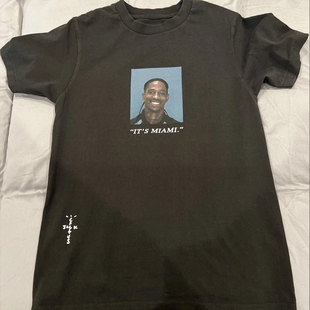 Travis Scott Free The Rage T恤 #2 Mugshot “IT’S MIAMI 短袖