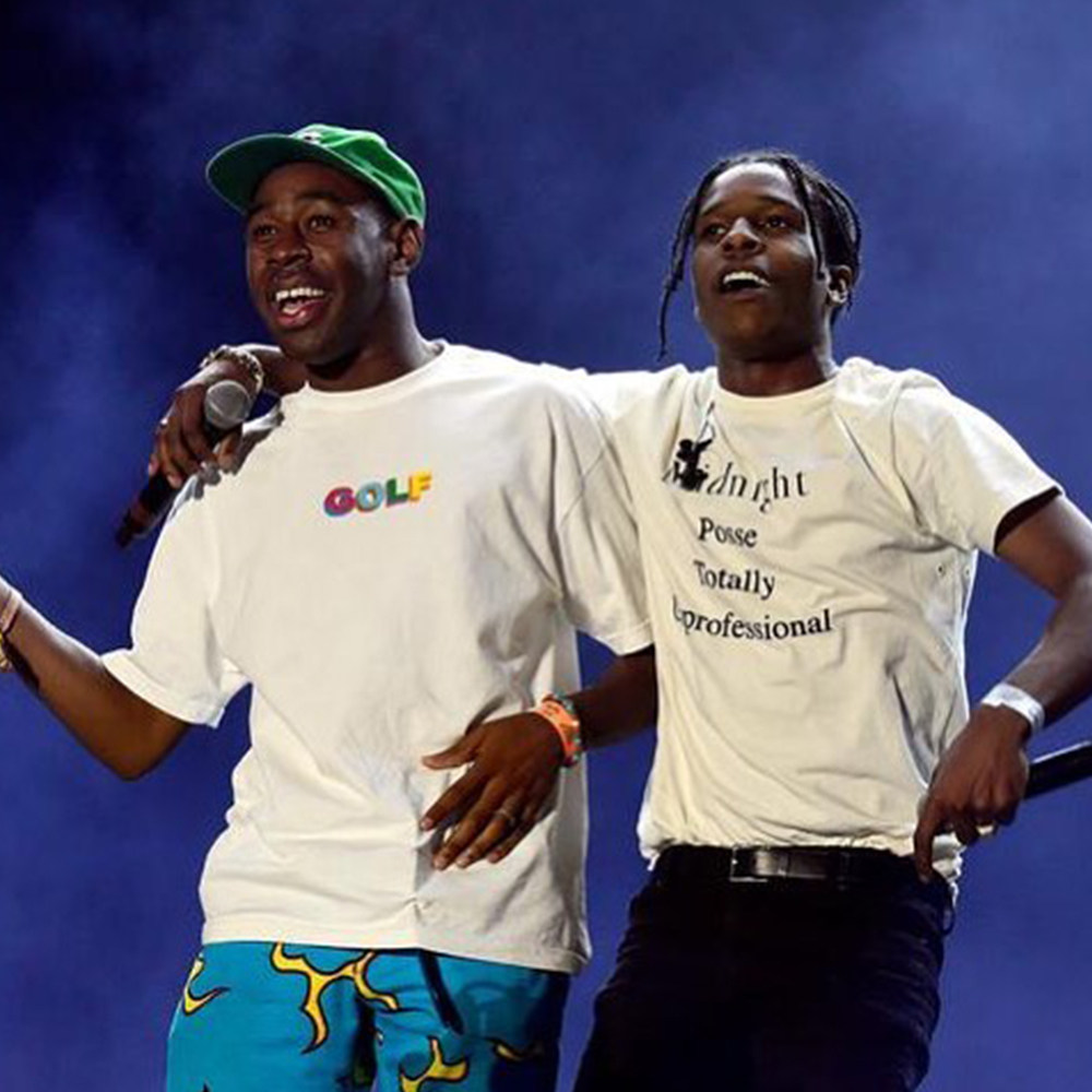 Tyler The Creator x ASAP Rocky T-Shirt Tee 说唱 短袖 潮