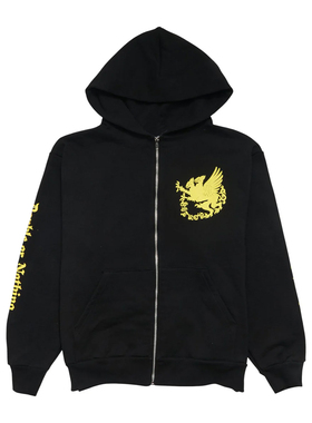 Bstroy Double Or Nothing Zip Hoodie (Black) 联名 连帽卫衣 潮