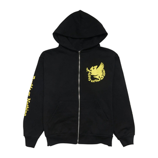 Bstroy Double Or Nothing Zip Hoodie (Black) 联名 连帽卫衣 潮