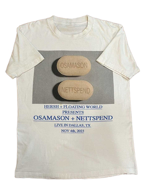 Osamason X Nettspend Dallas Exclusive Tee 说唱 T恤 短T 潮