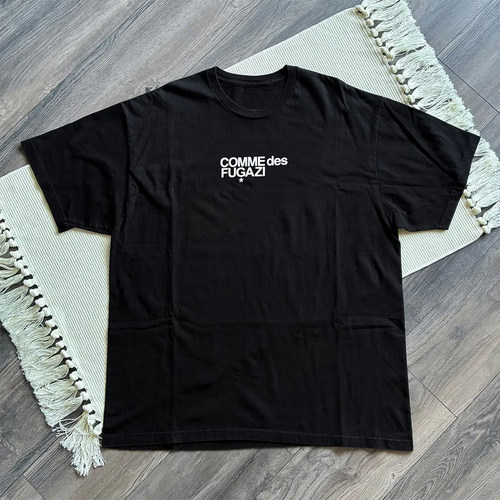 Rare SSUR COMME des FUGAZI Black T-shirt tee  短袖 短T 潮