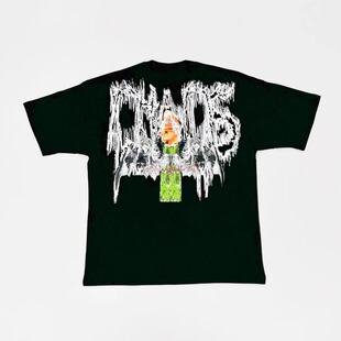 Ken Carson A Great Chaos Tour Merch tee T恤高街