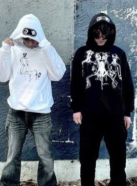 Actual Hate × Ken Carson x Acalderonma hoodie 连帽卫衣 潮