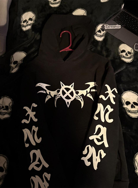 KEN CARSON X WING HOODIE  帽T  连帽卫衣 街头说唱 潮