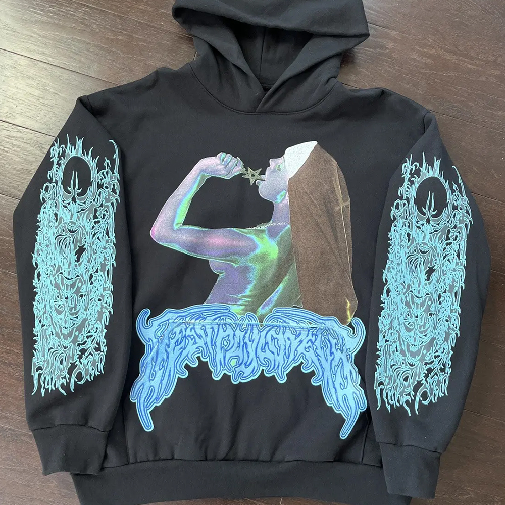 Destroy Lonely × Playboi Carti YVL Opium 联名 连帽卫衣 说唱