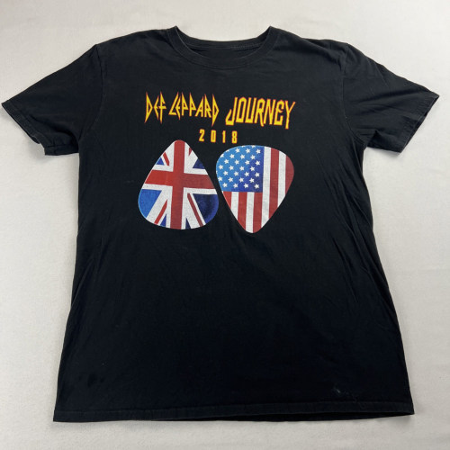 Journey Def Leppard 演唱会巡回T恤