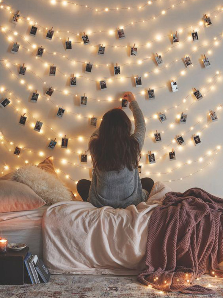 串灯氛围布置宝贝生日快乐字灯