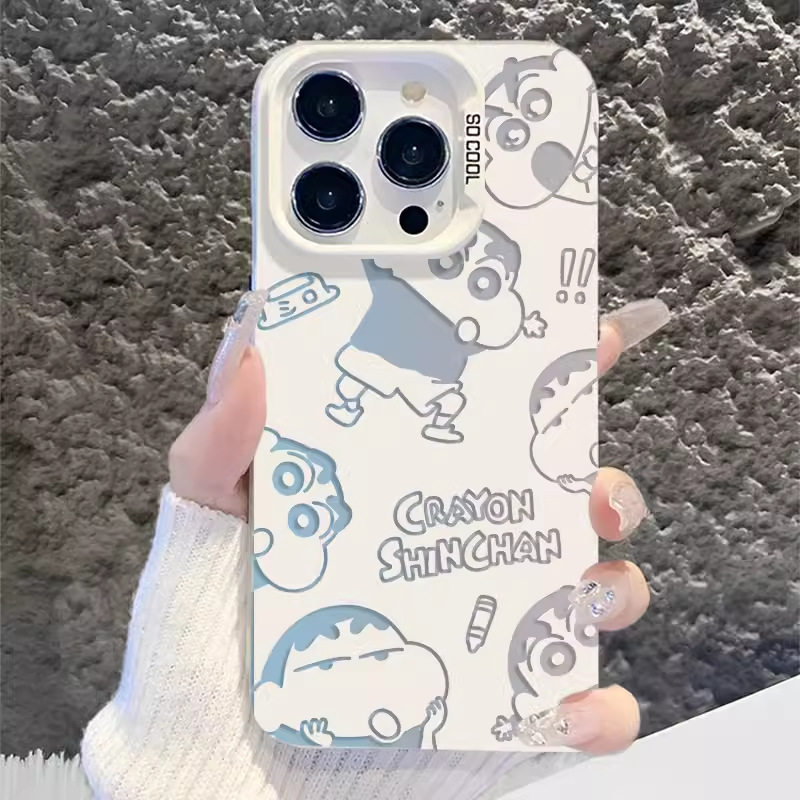 小新苹果15pro手机壳iPhone14promax卡通可爱13女款8plus/xrmax