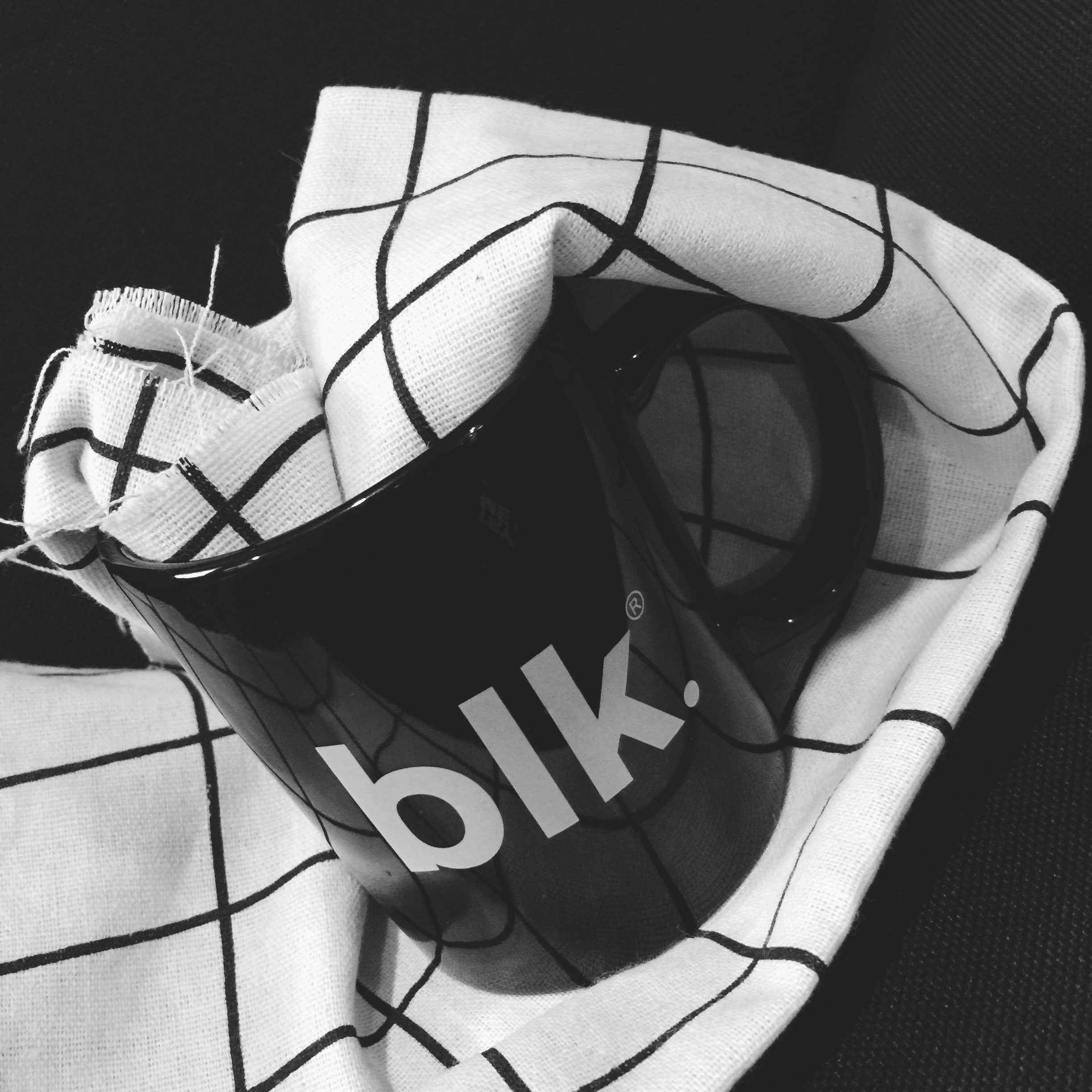美国blk杯子正品BLK马克杯陶瓷创意品牌杯 黑色矿泉水水杯礼盒装