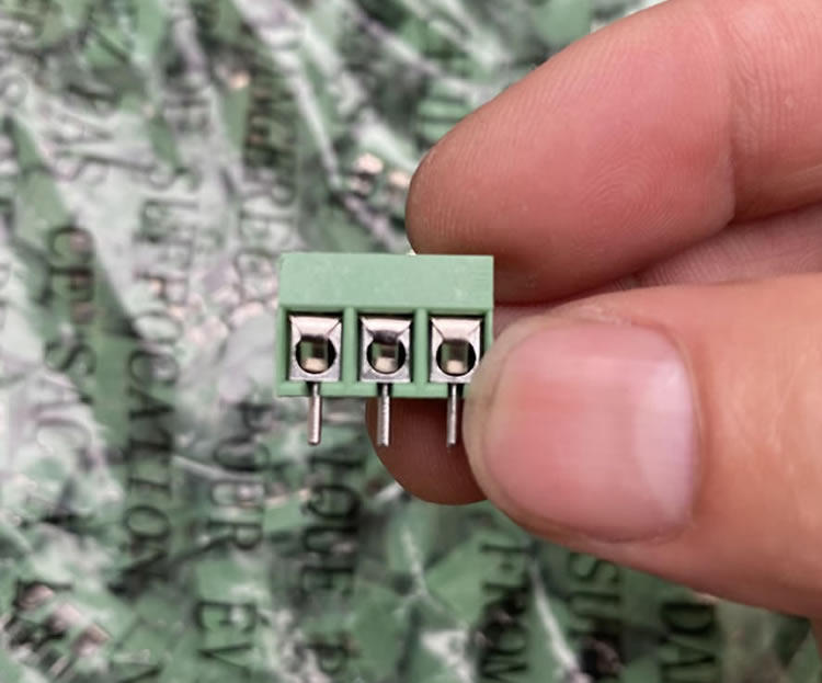 10只价进口3位 3p电线路板pcb板接线端子座连接器  纯铜质量好