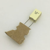 10只价HiFi发烧无极薄膜电容1.2uf 音响耦合分频电容 63v