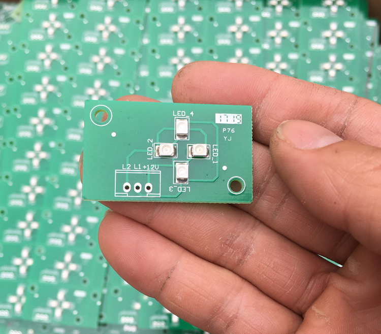 10片价格亮红绿双色led灯珠灯板指示灯装饰灯夜灯 电子元件