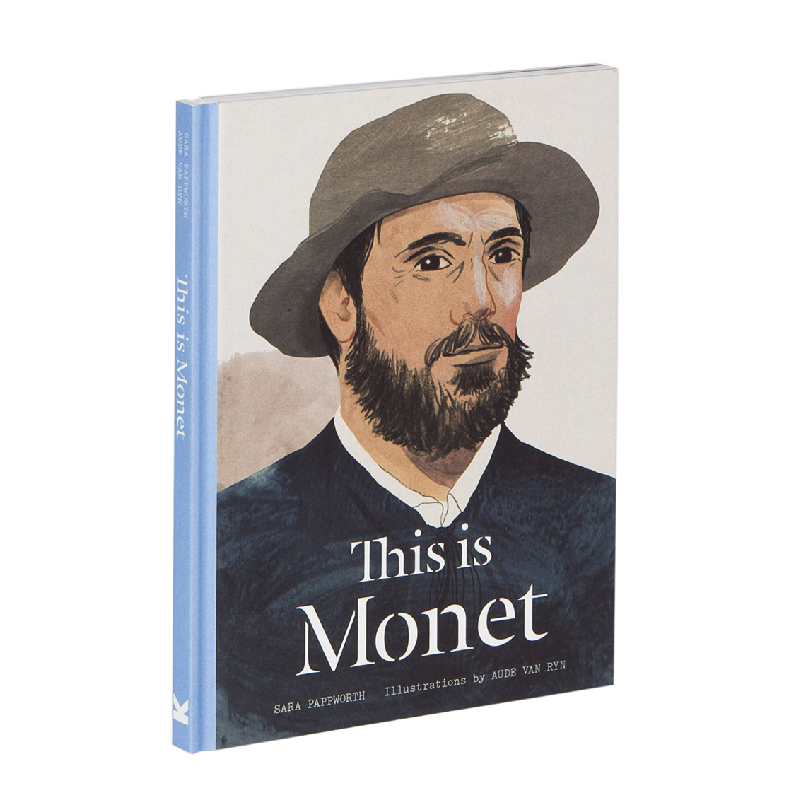 【特价清仓】英文原版 This is Monet这是莫奈 现代艺术现实主义艺术家故事印象派莫奈作品画册艺术设计书籍
