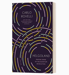 赫利戈兰岛 Riverhead Rovelli Books 英文原版 预售 Helgoland Carlo 物理宇宙知识自然科普书籍