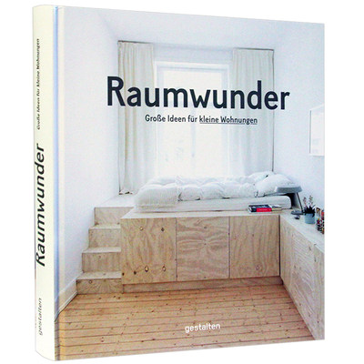【特价清仓】Raumwunder Interior Design und schlaue Ideen für kleine室内设计和小空间的巧妙创意室内书籍