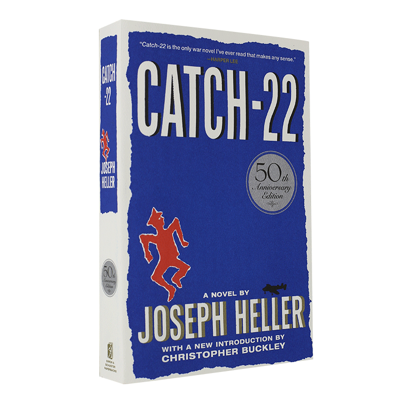 【预售】英文原版 Catch-22 50th Anniversary Edition第二十二条军规五十周年纪念版约瑟夫·海勒著长篇文学小说