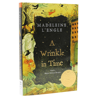 【现货】英文原版 A Wrinkle In Time 时间的皱折 梅格时空大冒险科幻冒险故事小说人生教育哲学儿童文学书籍