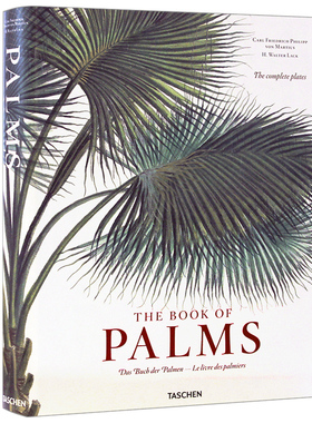 【现货】Martius The Book Of Palms New马修斯 关于棕榈的百科全书 艺术书籍