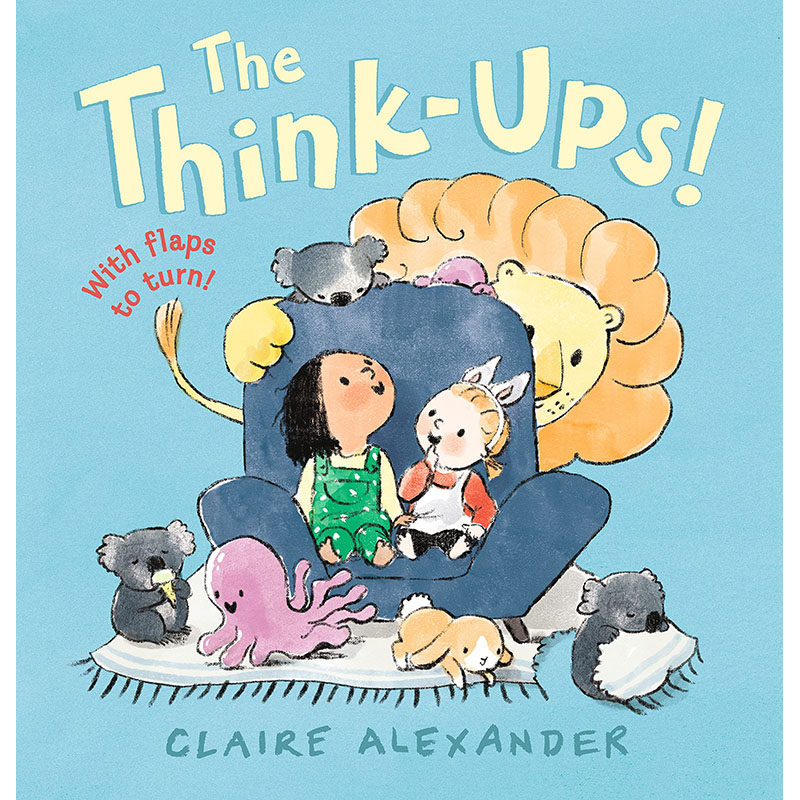 【预售】英文原版 The Think-Ups思考 Claire Alexander Walker Books课外读物生动趣味动物插画激发潜能 ...