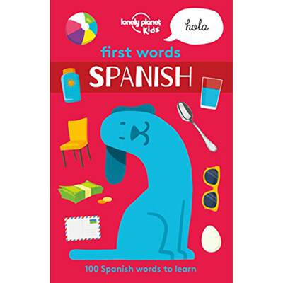 【预售】英文原版LP孤独星球 First Words Spanish 1Flashcards AsiaPac 西班牙语抽认卡2019年第1版语言学习书籍