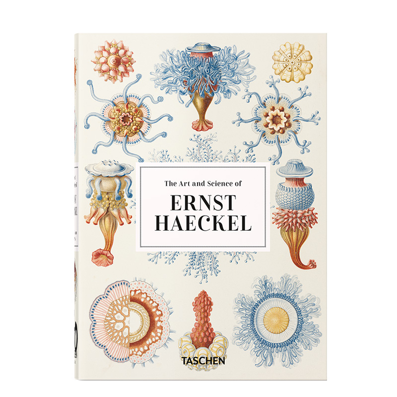 【特价清仓】英文原版 Ernst Haeckel 恩斯特海克尔 TASCHEN出版 自然生物动植物手绘手稿艺术画册生物视觉百科全书