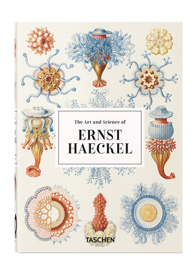 【特价清仓】英文原版 Ernst Haeckel 恩斯特海克尔 TASCHEN出版 自然生物动植物手绘手稿艺术画册生物视觉百科全书