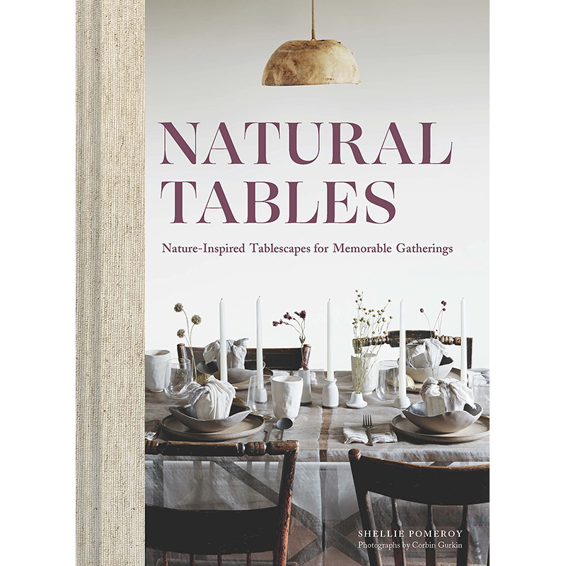 【预售】英文原版 natural tables 天然桌子 chronicle shellie
