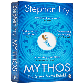 【预售】英文原版 Mythos Greek Myths Retold Stephen Fry Penguin神话古希腊神话的复述 古希腊神话故事文学书籍