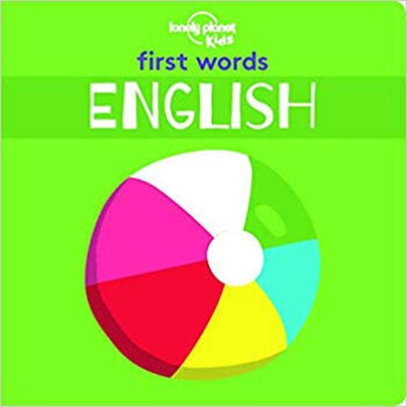 【现货】英文原版lp孤独星球 first words english board book 1 单词