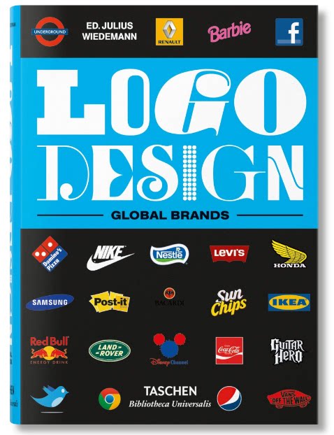 【预售】英文原版 logo design global brands《标志设计全球品牌》