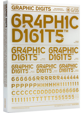 【特价清仓】Graphic digits 数字平面设计 平面设计中的数字阐释 平面设计书籍