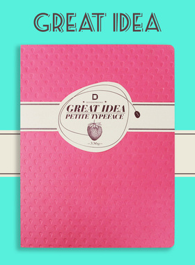 【现货】Great idea Petite Typeface 1 书籍卡片招贴 平面字体设计书籍