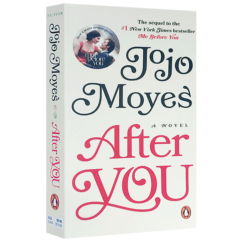 【预售】英文原版 after you遇见你之前续集你转身之后 电影原著浪漫