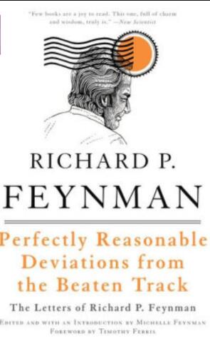 【现货】英文原版 Perfectly Reasonable Deviations From the Beaten Track费曼手札不休止的鼓声 人物传记文学书籍