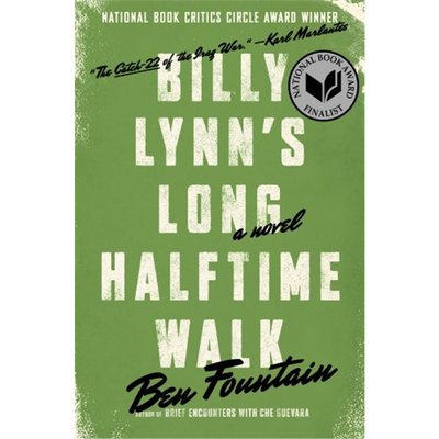 【预售】英文原版 Billy Lynn s Long Halftime Walk A Novel 漫长的中场休息 李安电影比利林恩的中场战事文学小说书籍