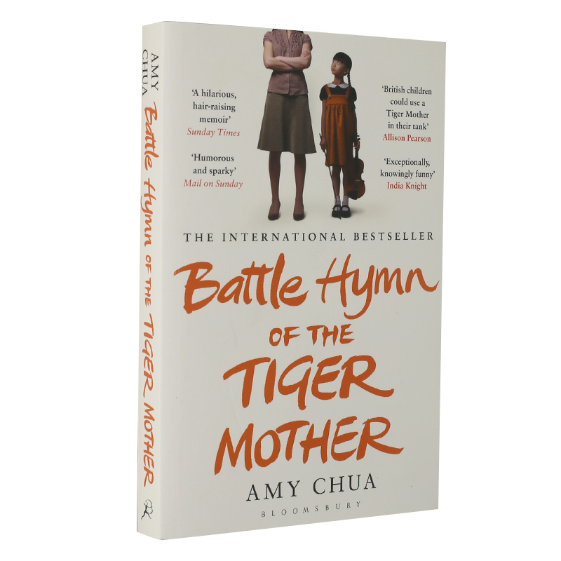 【现货】英文原版 Battle Hymn of the Tiger Mother虎妈战歌东西方教育理念育儿经成功家教案例传记小说书籍