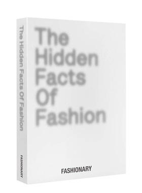 【特价清仓】英文原版 The Hidden Facts of Fashion 时尚背后的秘密 时尚有趣形式照片插图 揭示时尚故事服装知识服装设计书籍