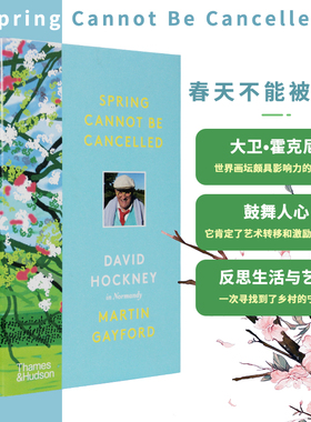 【现货】英文原版 Spring Cannot Be Cancelled 春天不能被取消 大卫霍克尼在诺曼底 光颜色空间感知水树木画册作品集艺术绘画书籍