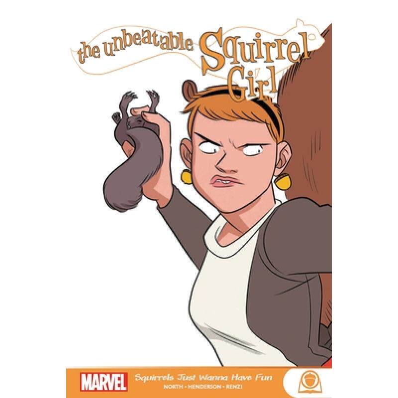 漫威漫画the unbeatable squirrel girl 无与伦比的松鼠女孩 松鼠只是