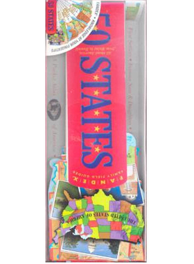 【特价清仓】英文原版 Fandex Family Field Guides50 States 儿童文学书籍