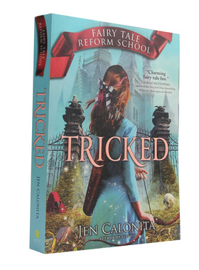 【特价清仓】英文原版 Tricked 童话改造学校 迷人的童话般乐趣 幽默戏剧性冒险儿童童话故事小说
