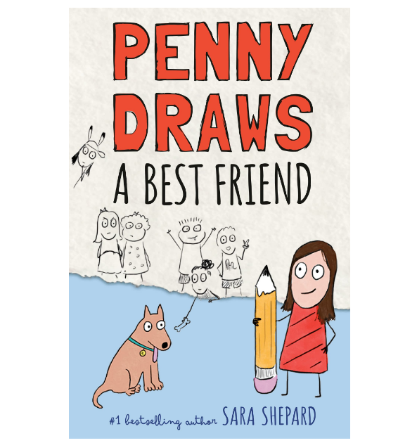 【预售】英文原版 Penny Draws a Best Friend 彭妮画了一个*好的朋友 Sara Shepard 友谊情感故事儿童文学书籍 书籍/杂志/报纸 儿童读物原版书 原图主图