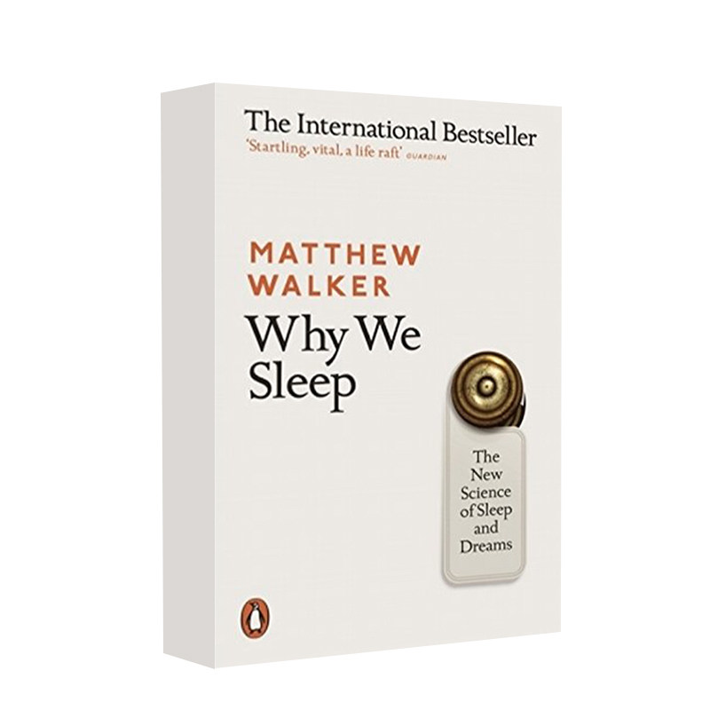 【预售】英文原版 why we sleep我们为什么睡觉 睡眠的重要性心理学