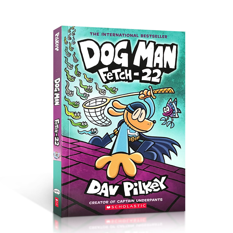 of dog man 8 神探狗狗8冒险系列 儿童启蒙阅读英语幽默漫画故事益智