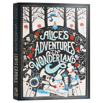 【现货】英文原版  Alices Adventures in Wonderland爱丽丝梦游仙境 课外阅读奇幻探险童话故事毛边书经典儿童文学书籍